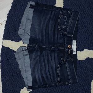 Abercrombie and Fitch. low rise shorts.